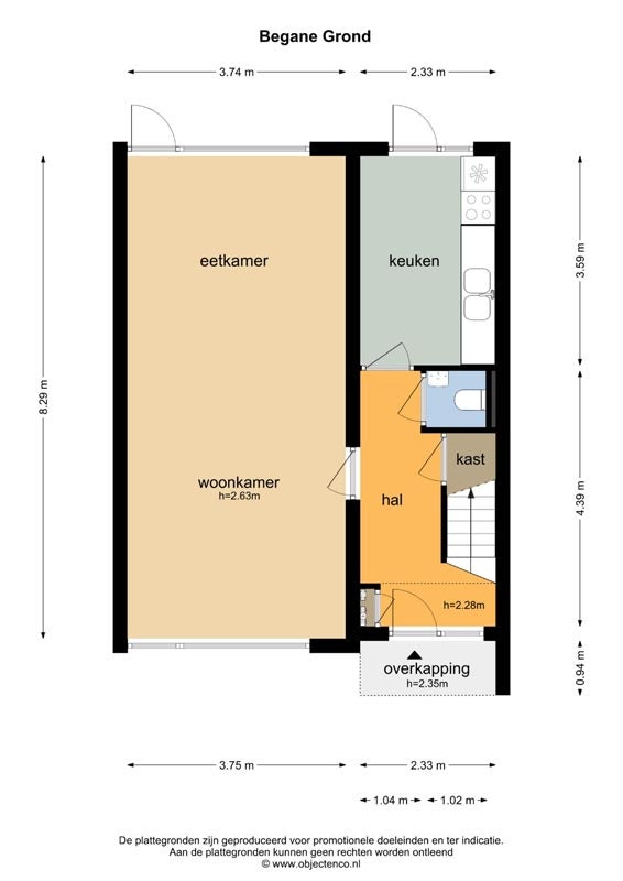 Baron van Ghentlaan – huis – Voorschoten