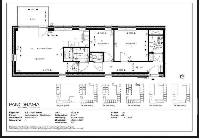 Oleanderlaan – appartement – Badhoevedorp
