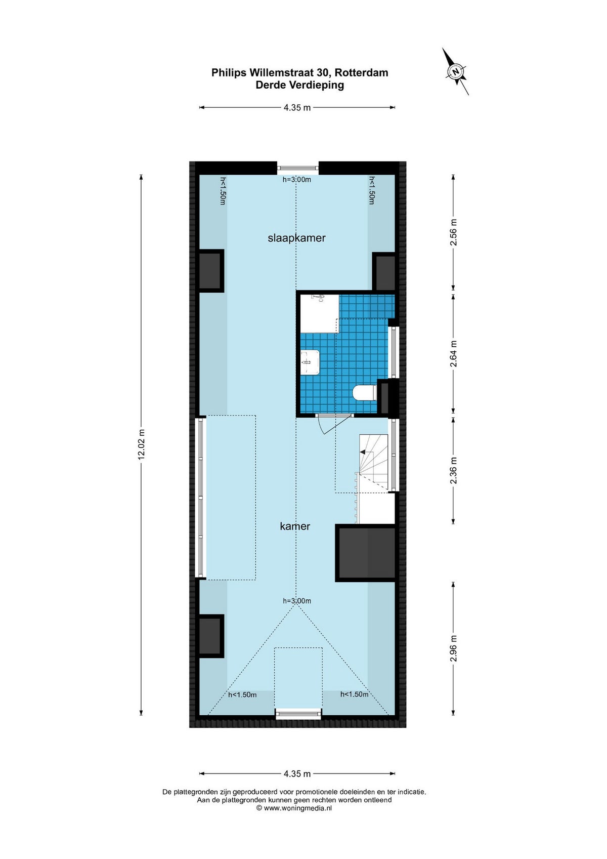 Philips Willemstraat – appartement – Rotterdam