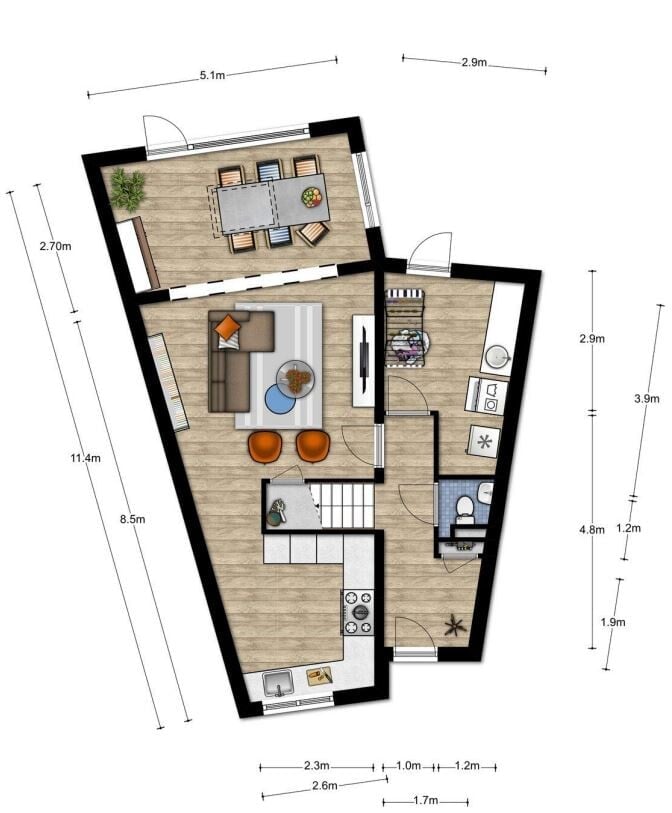 Woning aan de von Fraunhoferhof te Nijmegen | 2250.00EUR PM