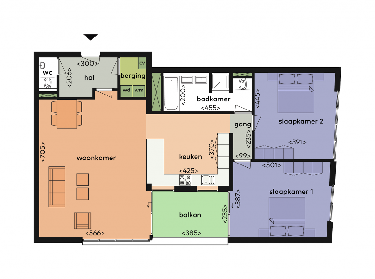 Ansjovislaan – appartement – Bergen op Zoom | 1680.00 EUR