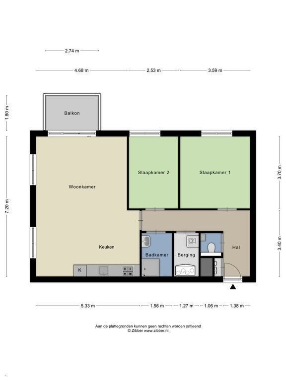 Clarissenhof – appartement – Tilburg | 1500.00 EUR