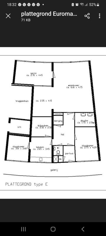 Euromarkt – appartement – Alphen aan den Rijn | 1074.00 EUR