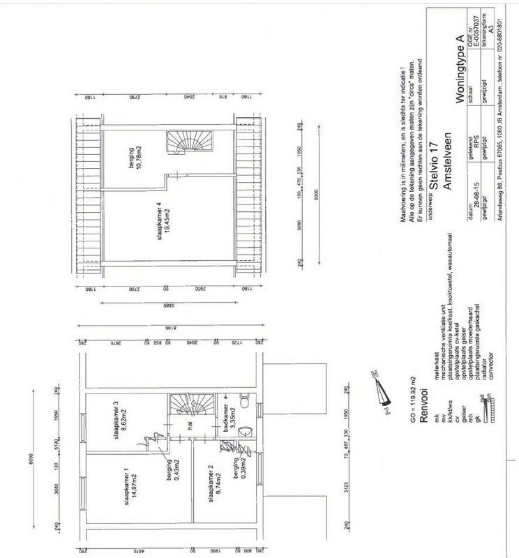 Stelvio – appartement – Amstelveen | 1147.00 EUR